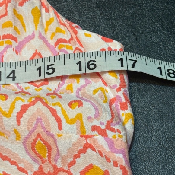 LOFT Vibrant Mini Dress with Crisscross back NWOT size Small - Picture 4 of 14